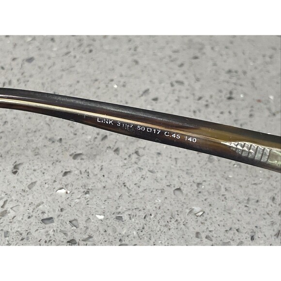 LINK OCCHIALI Eyeglasses Frames ONLY LINK3137 C45 50-17-140 Brown Crystal - Picture 9 of 14